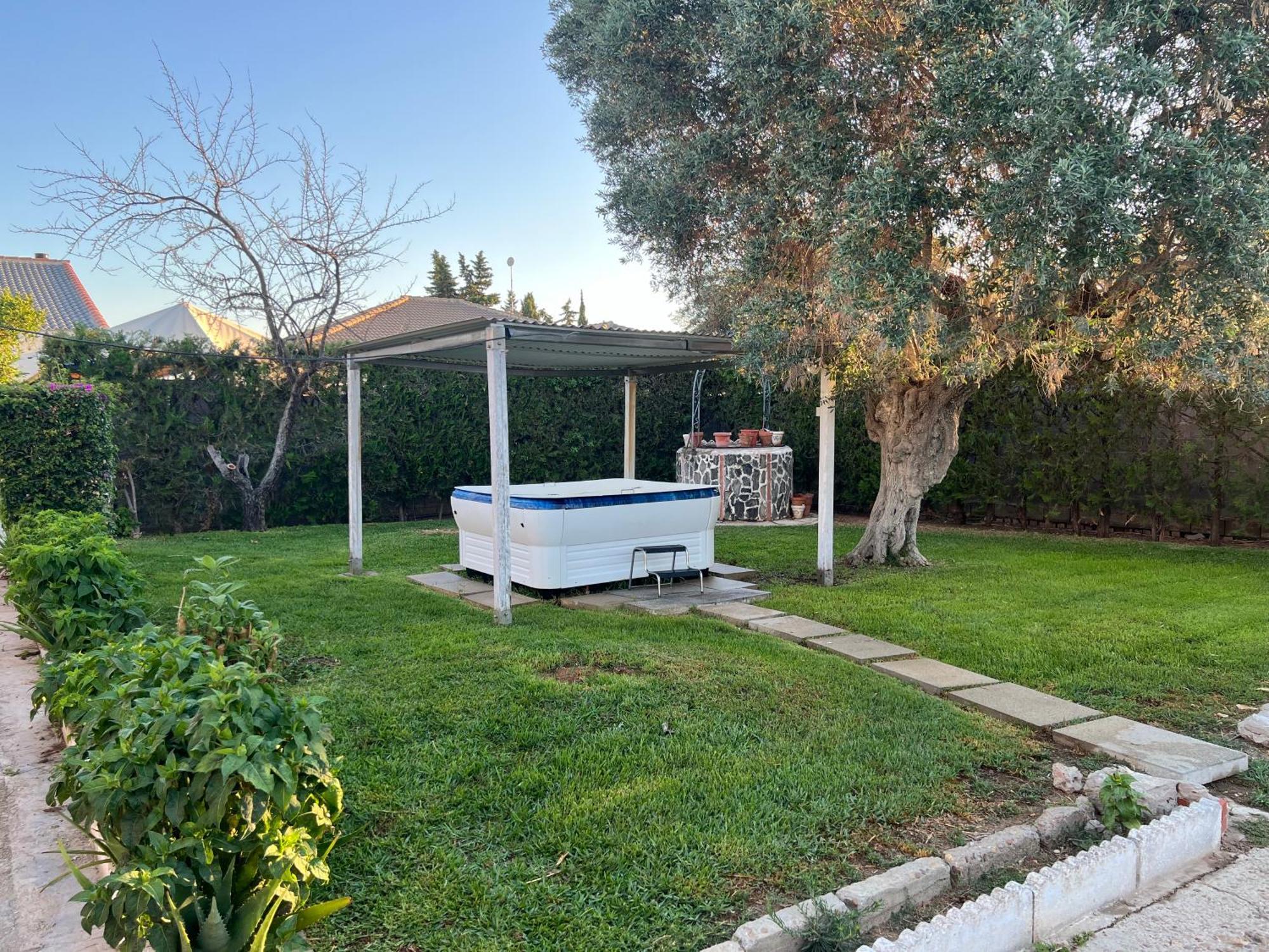 Chalet Piscina Jakuzzi Sevilla Hacienda de Tarazona Buitenkant foto
